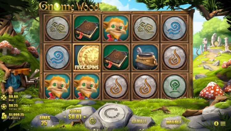 Игровой автомат «Gnome Wood» в казино Superslots