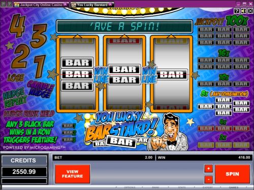 Игровые автоматы «You Lucky Barstard Slot» в клубе Джойказино